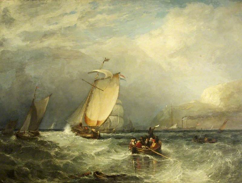 Shipping Off The Coast — John H (jock) Wilson