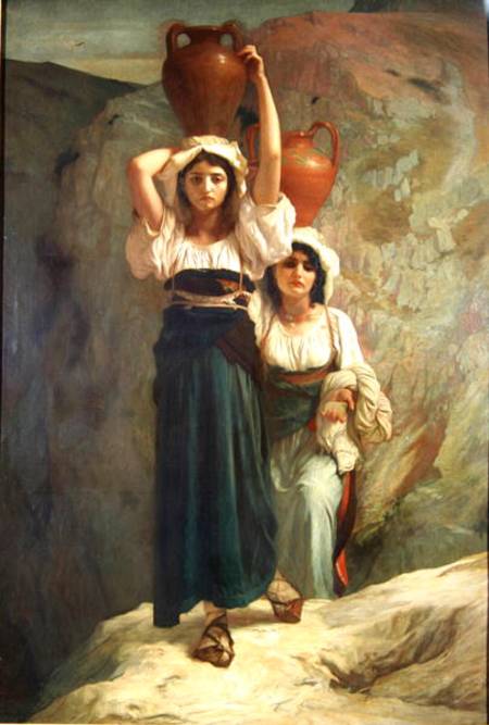 The Girls Of Alvito — Ernest Hébert (antoine Auguste Ernest Hebert)