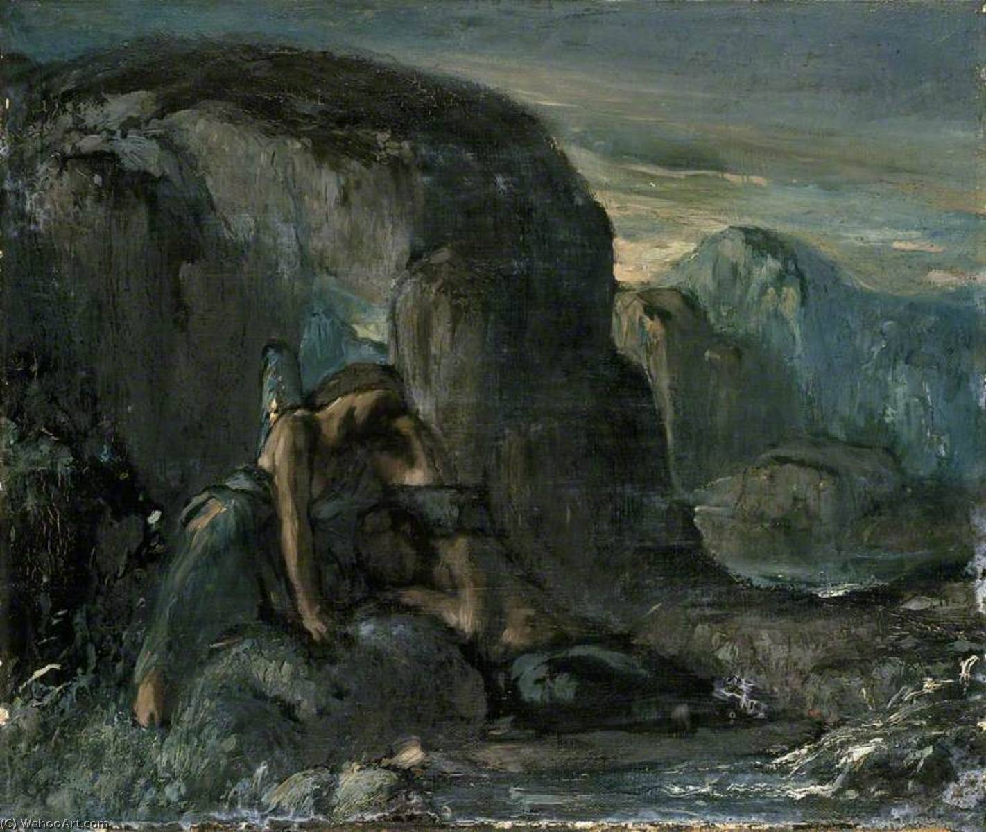 Tobias Being Comforted By The Angel — Charles De Sousy Ricketts