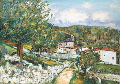 The Planes Church (pyrénées Orientales) — Maurice Utrillo