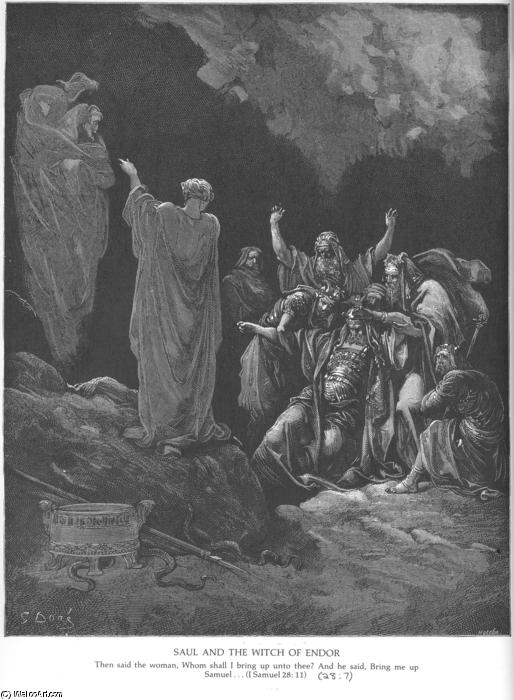 Saul And The Witch Of Endor — Paul Gustave Doré