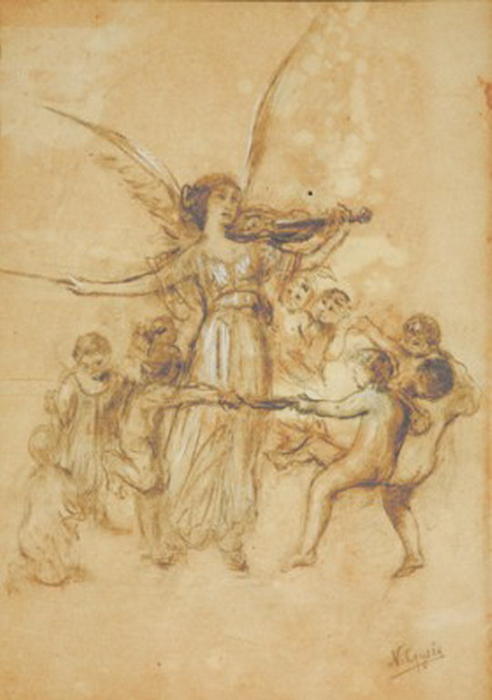 Draft Of Arts And Spirits — Nikolaos Gyzis