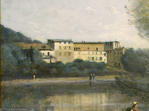 Ville D_avray (detail 1) - — Jean-baptiste-camille Corot