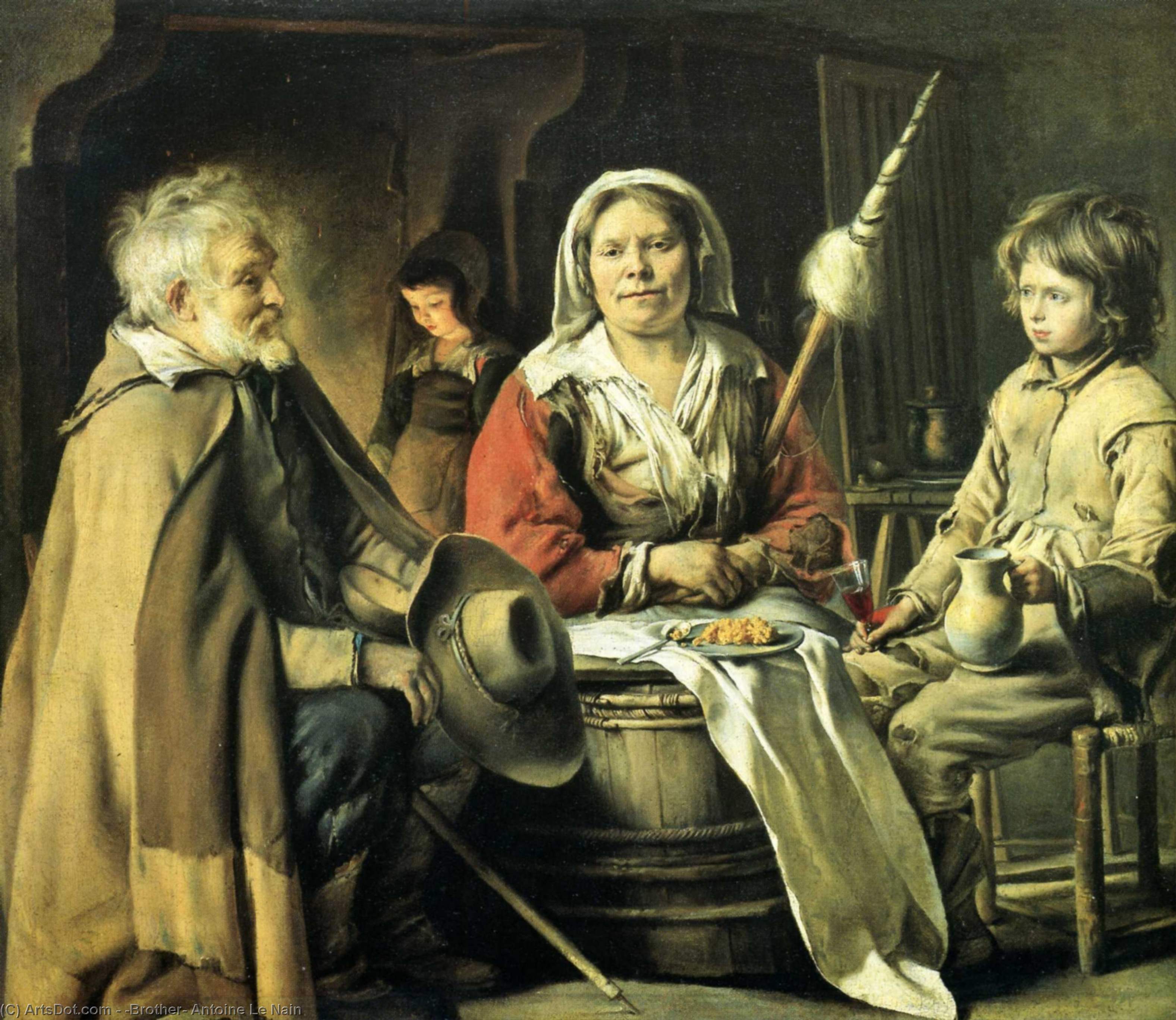 Country Interior — (brother) Antoine Le Nain