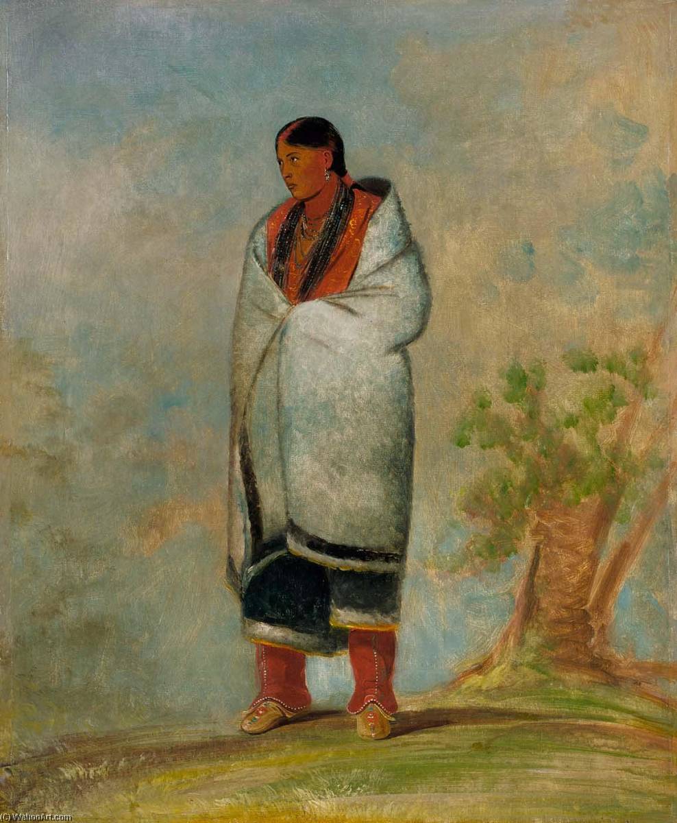 Wa Quóth E Qua, The Buck's Wife, Wife Of The Whale — George Catlin