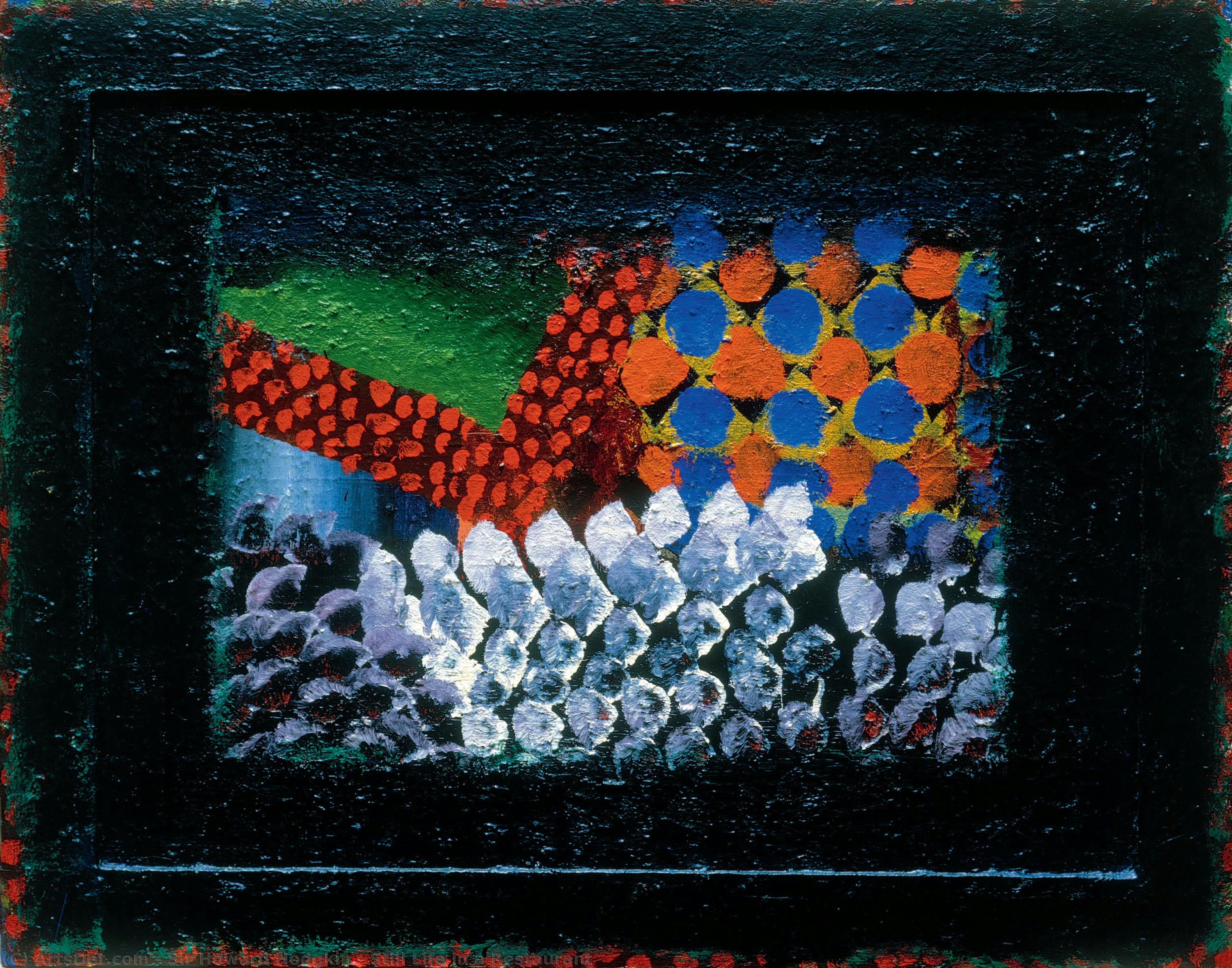 Still Life In A Restaurant — Sir Howard Hodgkin