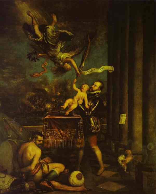 Allegory Of The Battle Of Lepanto — Titian