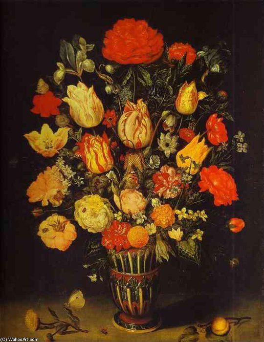 Still-life Of Flowers — Ambrosius The Younger Bosschaert