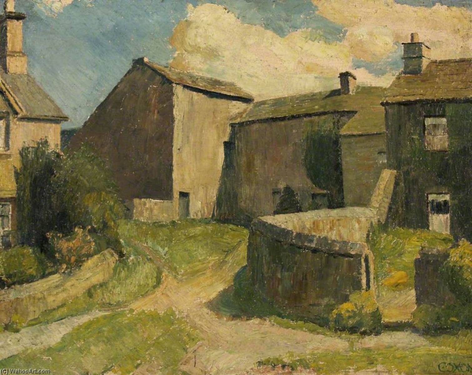 Farm In A Yorkshire Village — Raymond James Coxon