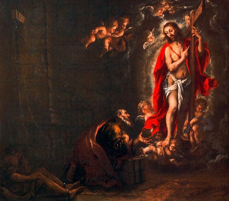 La Aparición De Cristo A San Pedro En La Prisión — Juan De Valdés Leal