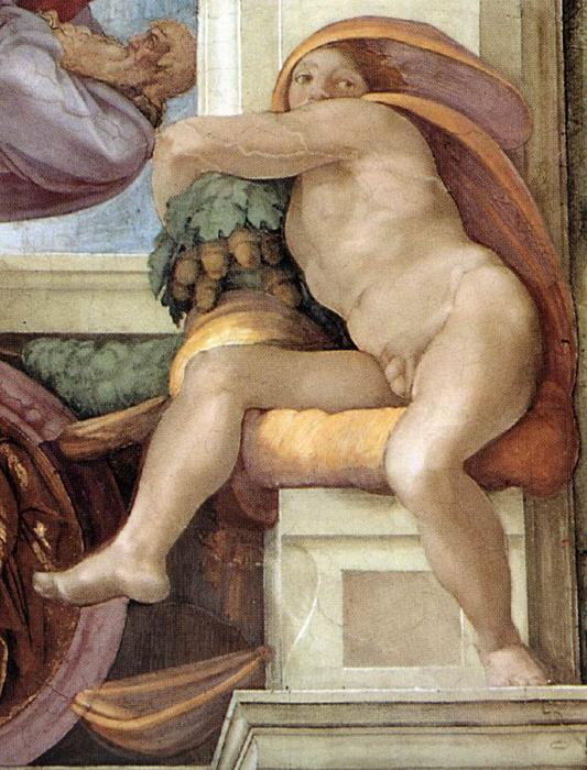 Ignudo 20 — Микеланджело Буонарроти