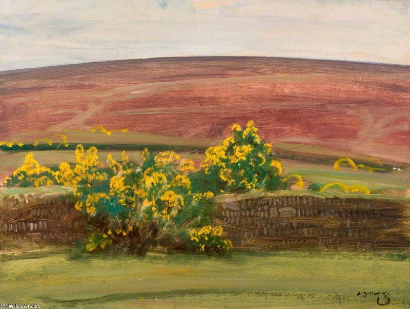 Wall And Gorse On Exmoor — Маннингс