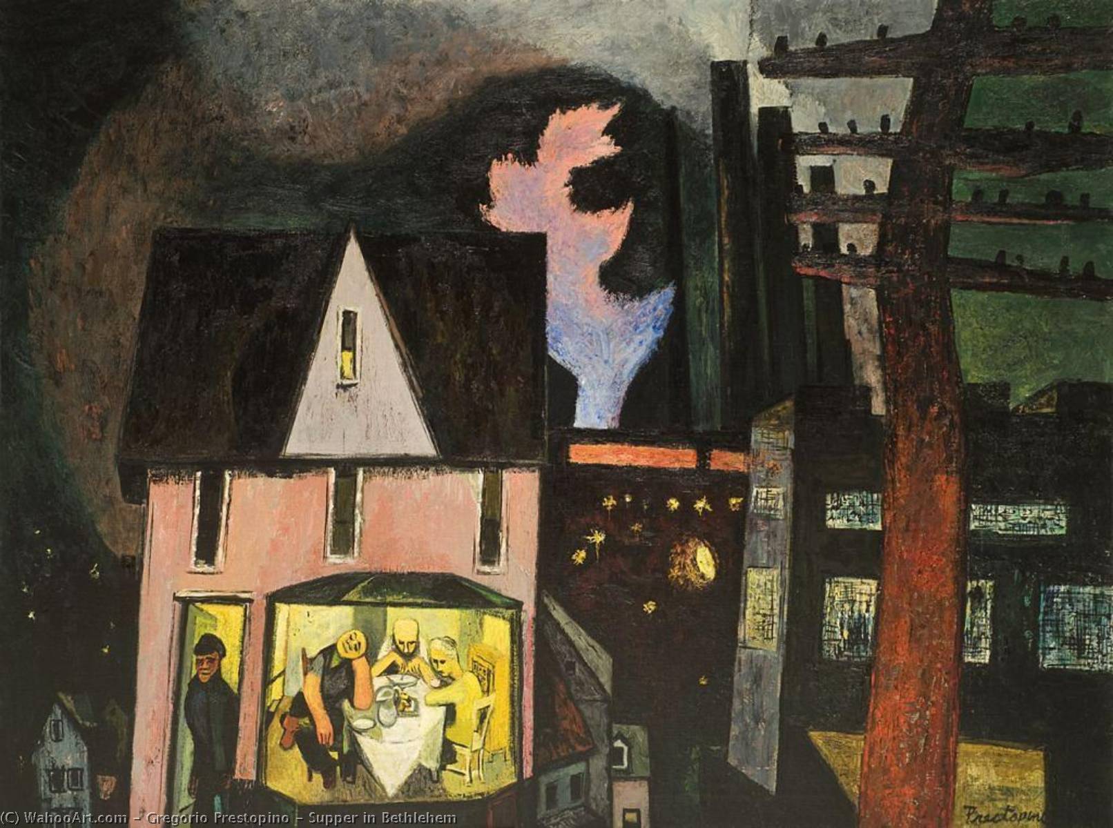 Supper In Bethlehem — Gregorio Prestopino
