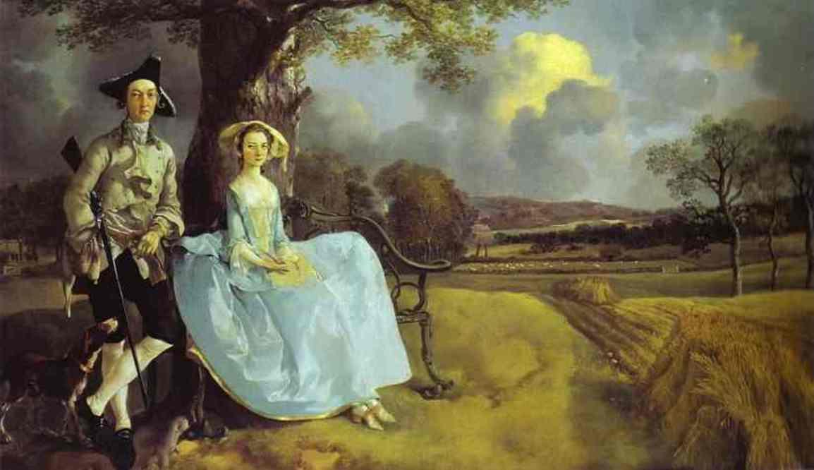 Robert Andrews And His Wife Frances — Thomas Gainsborough