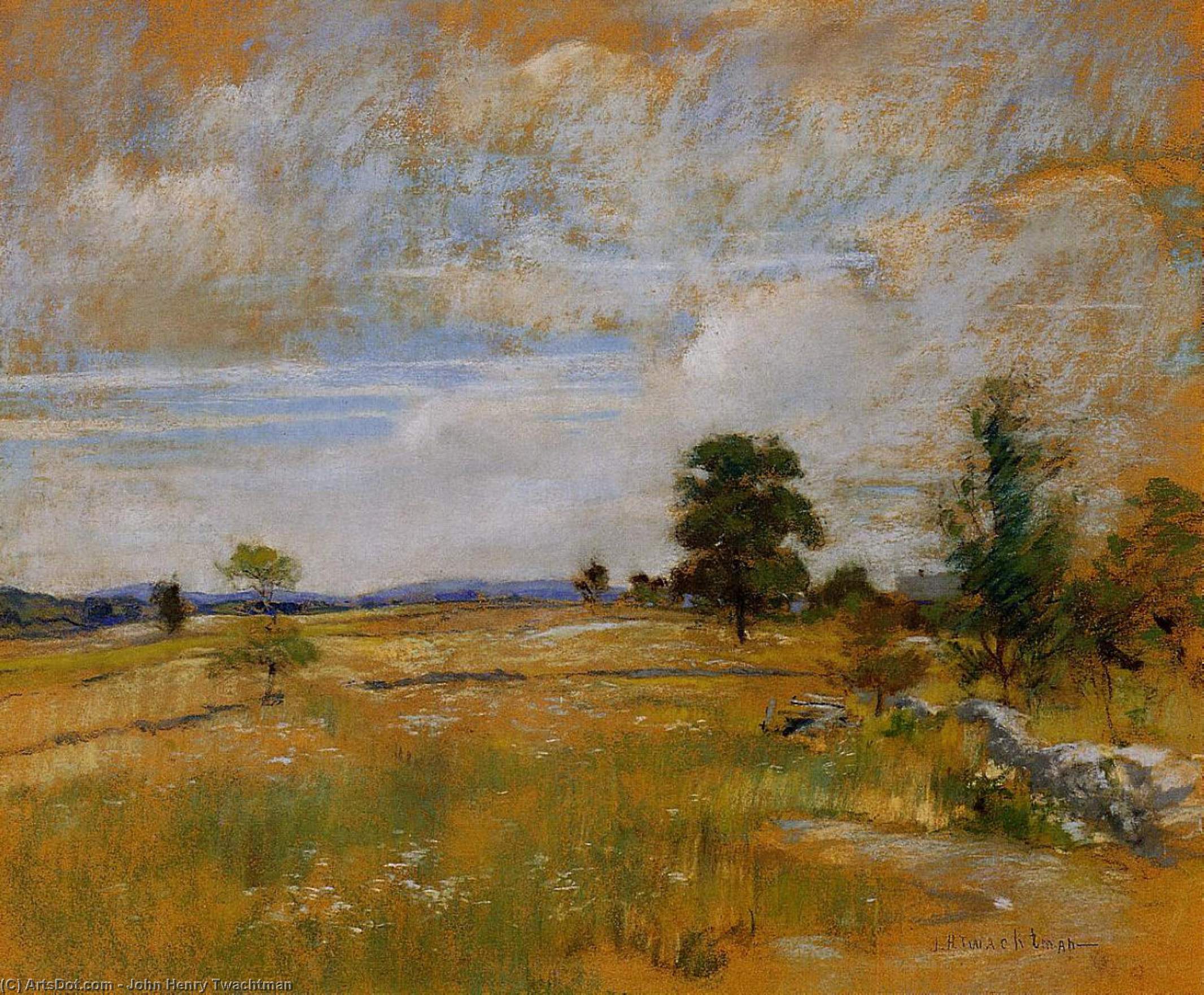 Connecticut Landscape — John Henry Twachtman