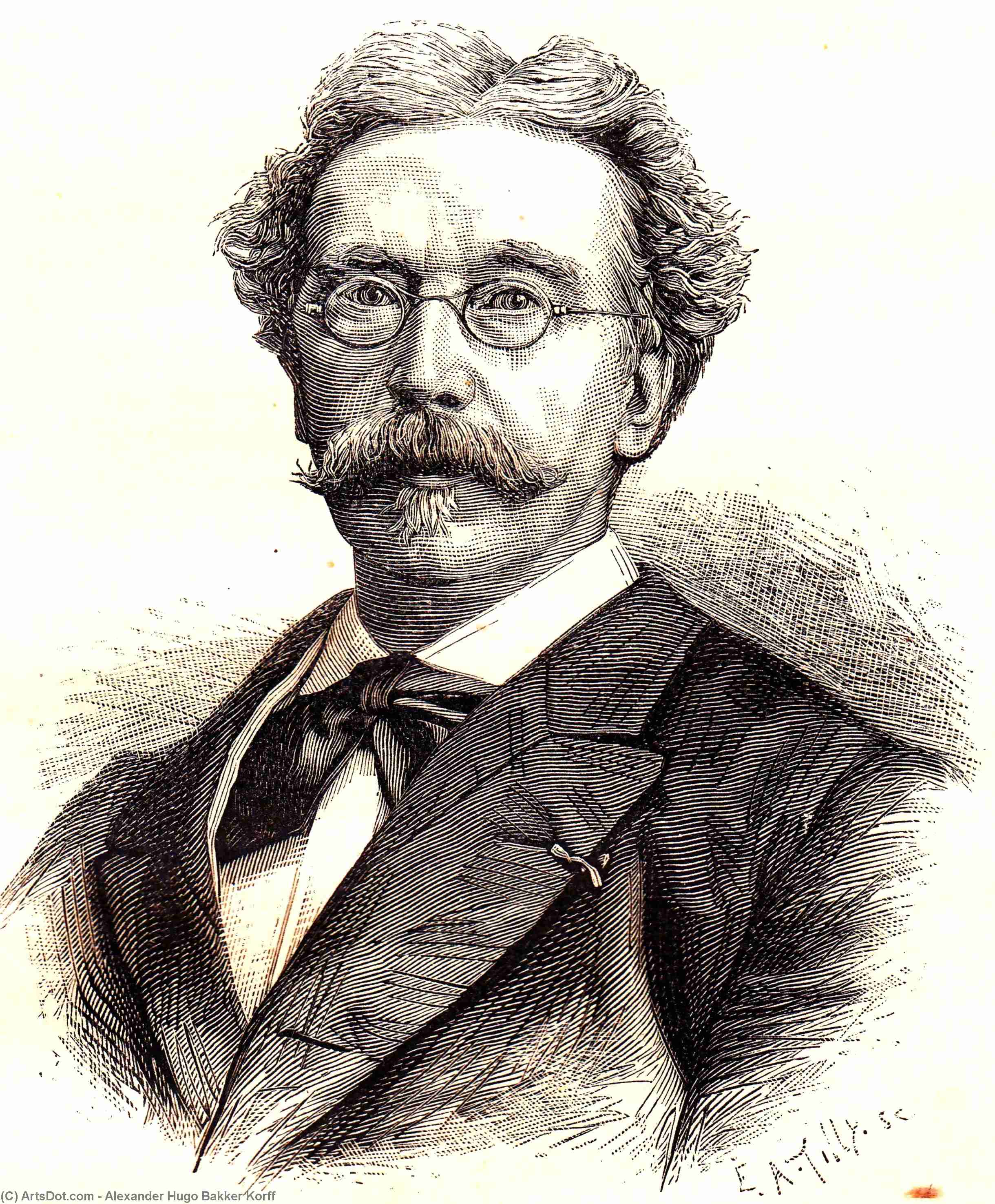Portrait Of Alexander Hugo Bakker Korff — Alexander Hugo Bakker Korff