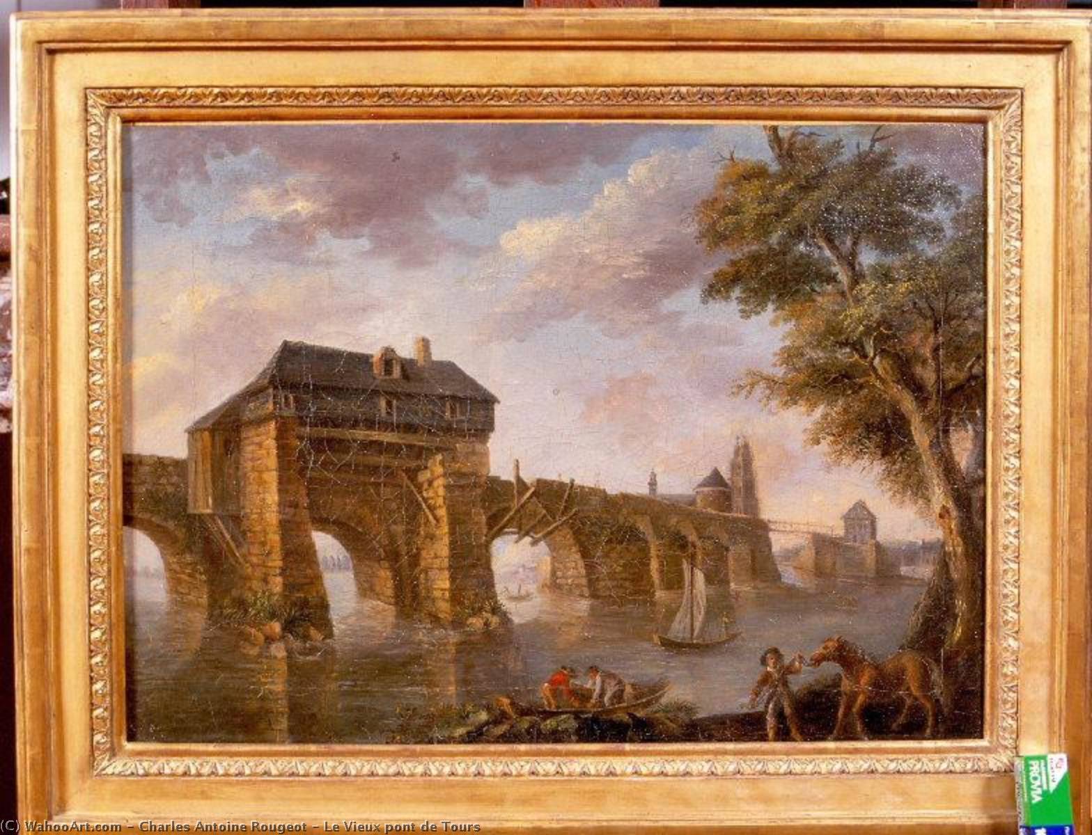 Le Vieux Pont De Tours — Charles Antoine Rougeot