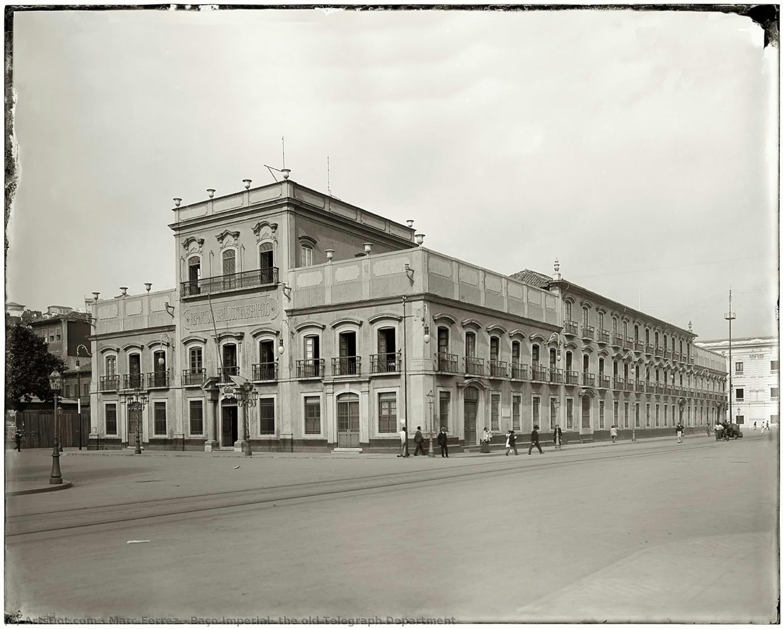 Paço Imperial, The Old Telegraph Department — Marc Ferrez