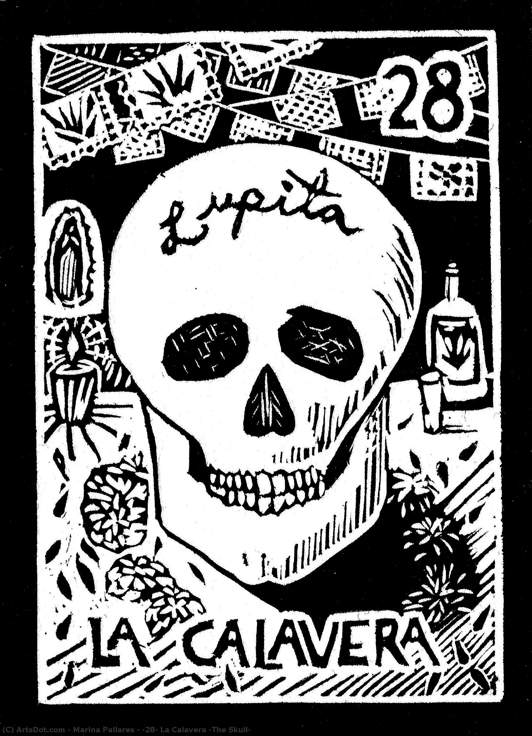 #28: La Calavera (the Skull) — Marina Pallares