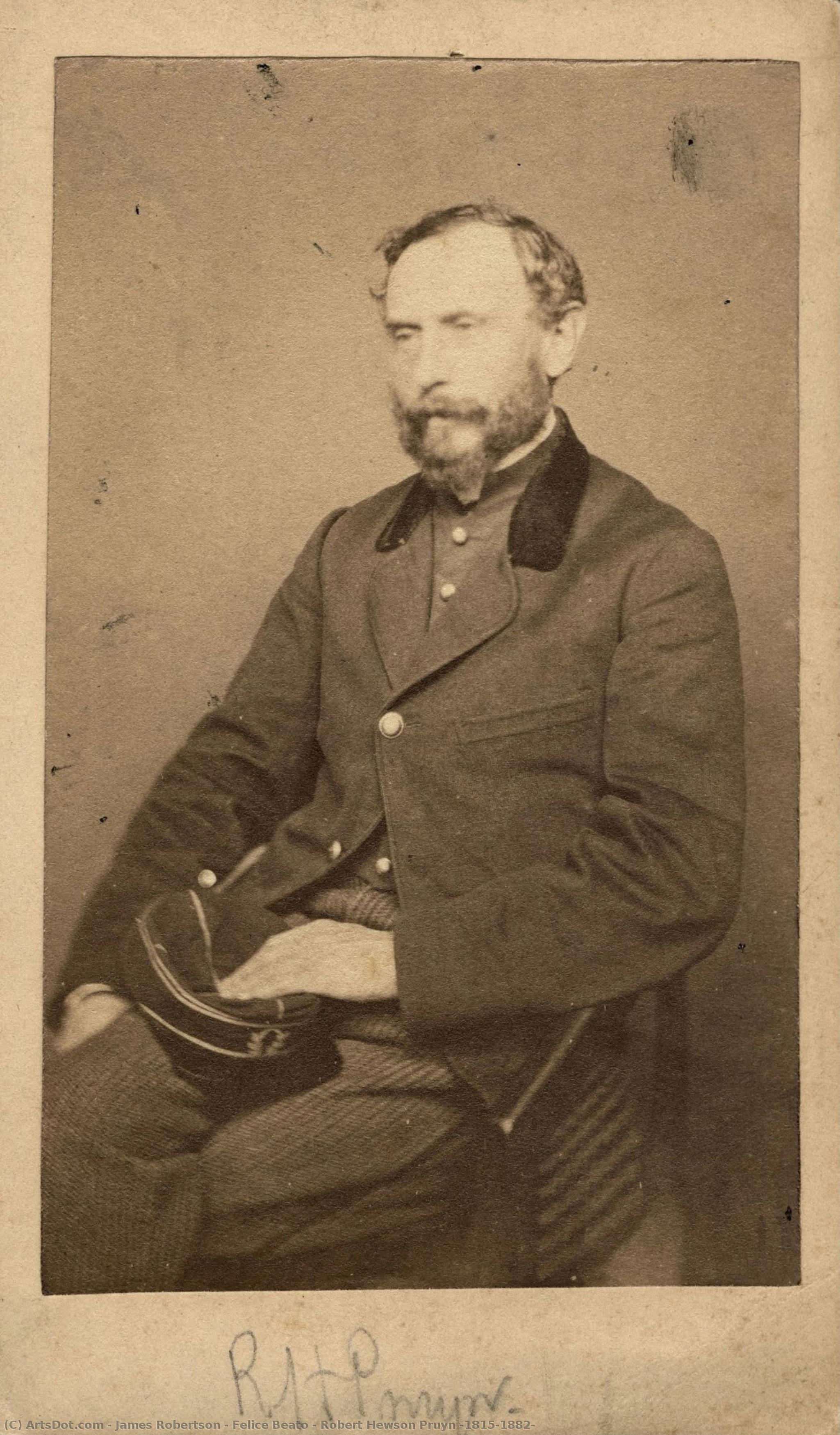 Robert Hewson Pruyn (1815-1882) — James Robertson & Felice Beato