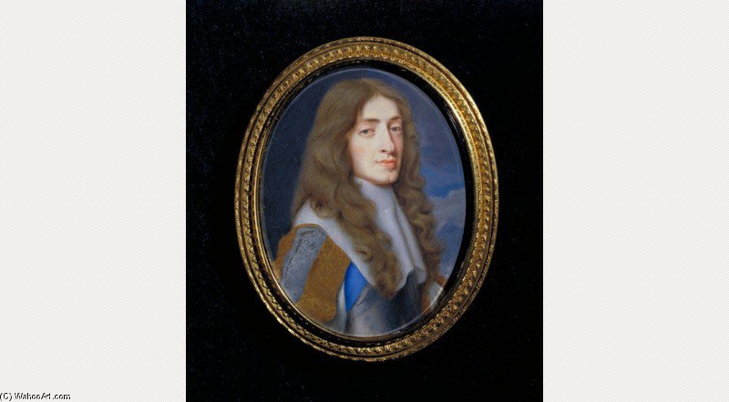 Miniature Of James Ii, When Duke Of York By Samuel Cooper, — Samuel Cooper