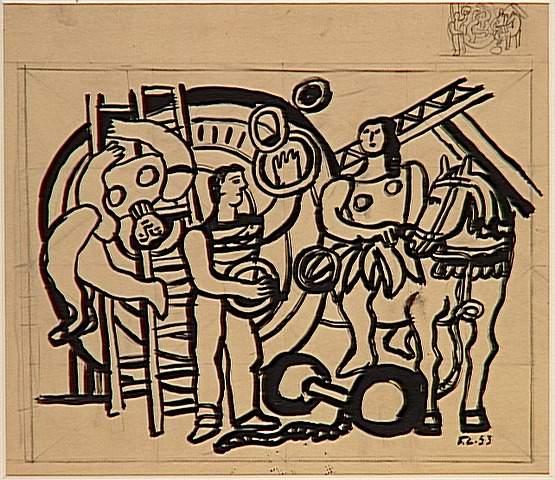 The Rider ( The Juggler, The Acrobat) — Fernand Léger
