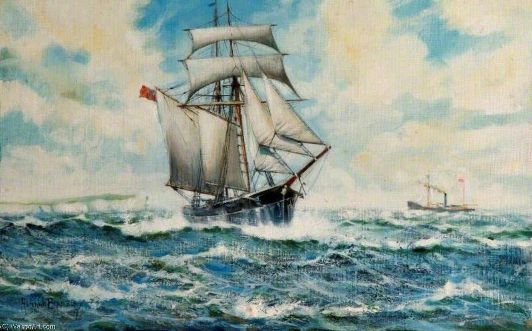 The Schooner 'katie' — Arthur Royce Bradbury