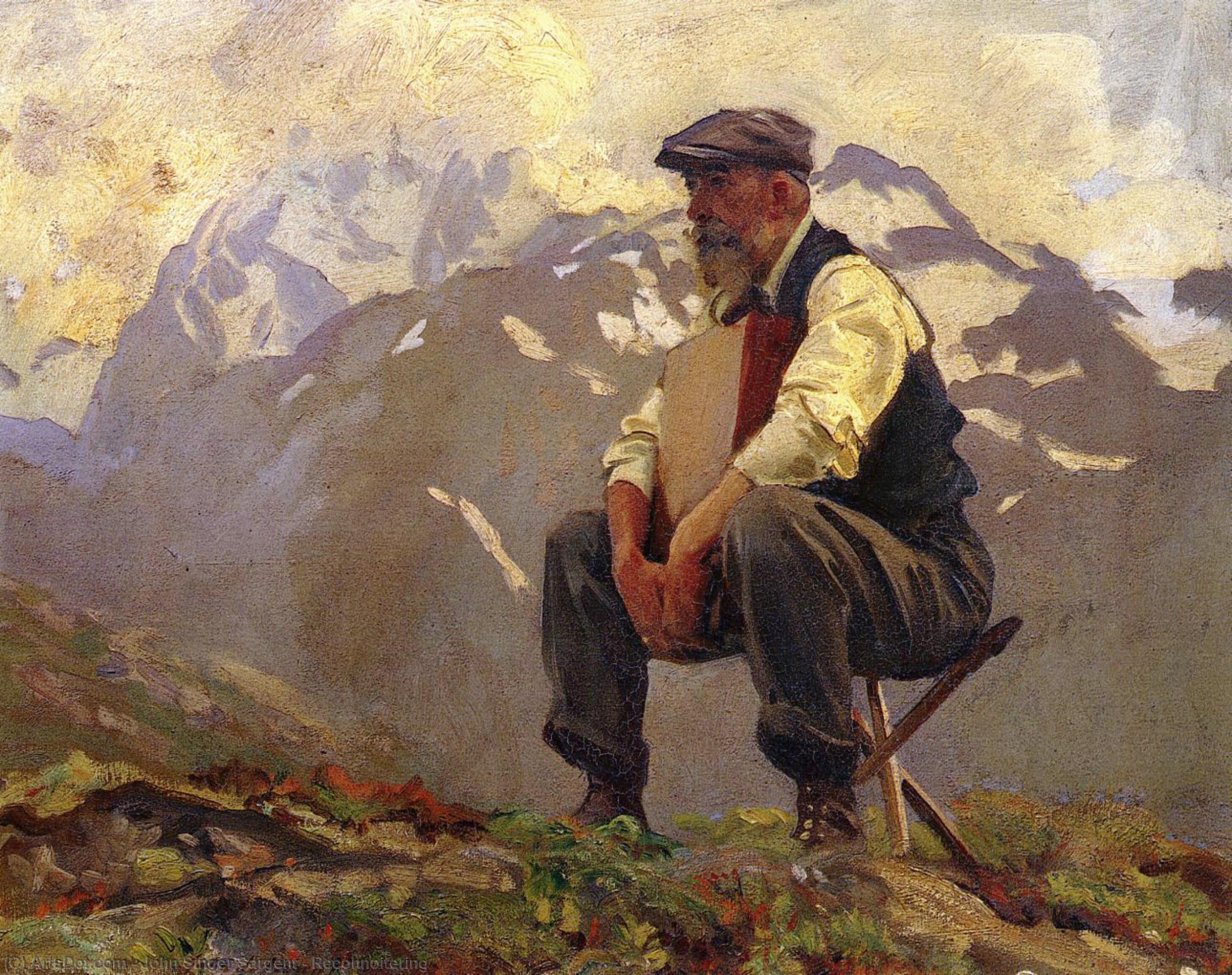 Reconnoitering — John Singer Sargent