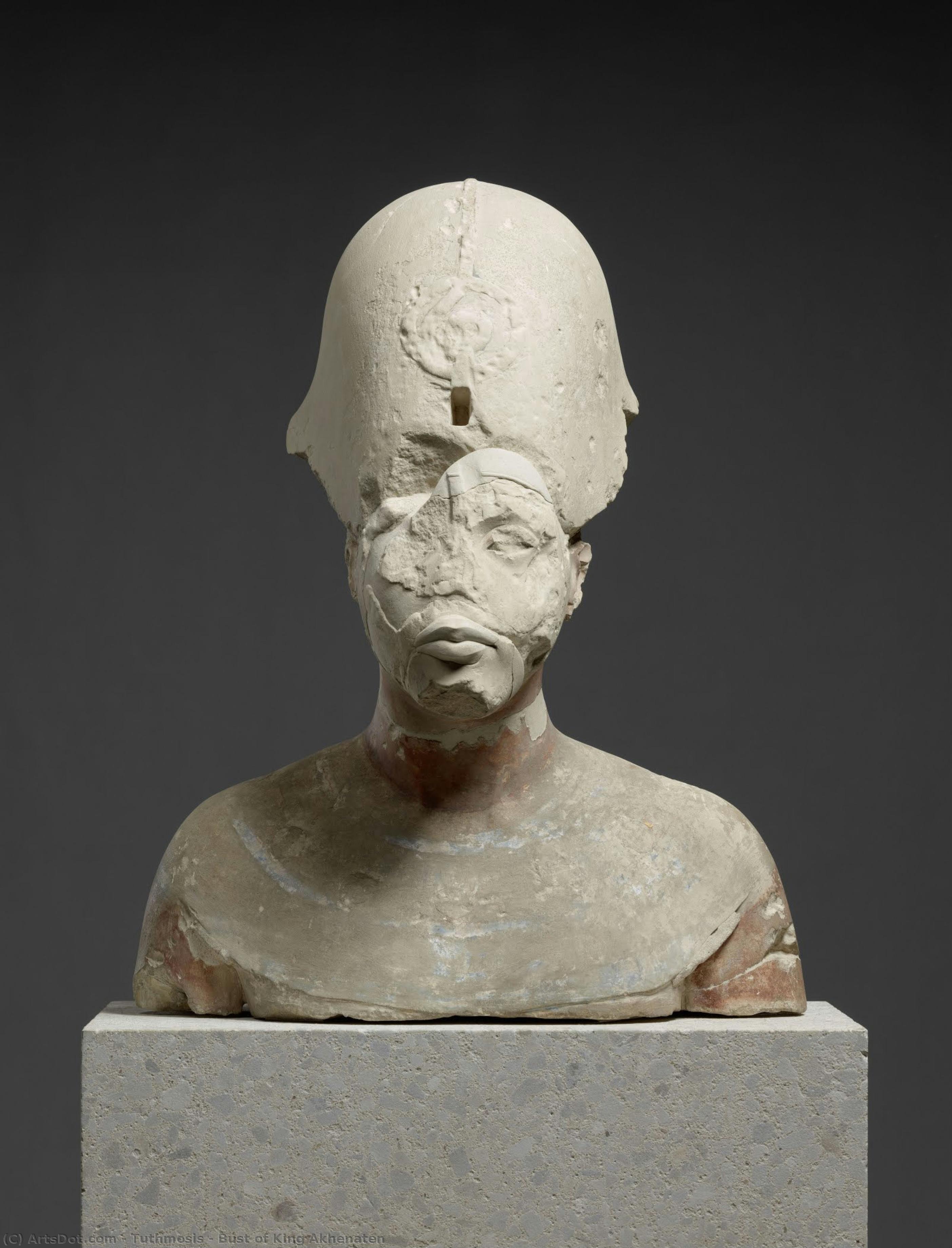 Bust Of King Akhenaten — Tuthmosis