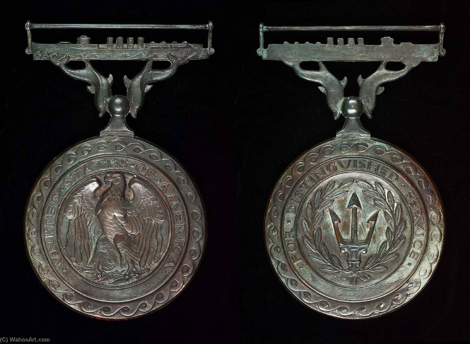 United States Navy Distinguished Service Medal — Paul Manship