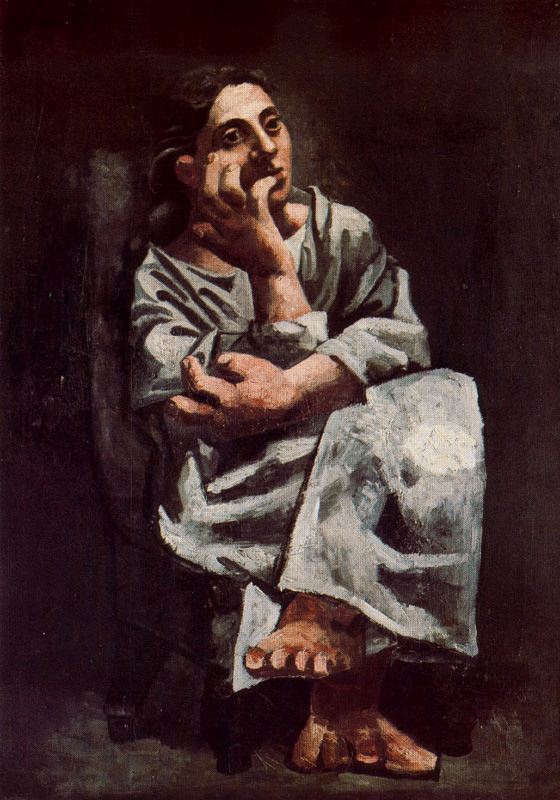 Femme Assise — Pablo Picasso