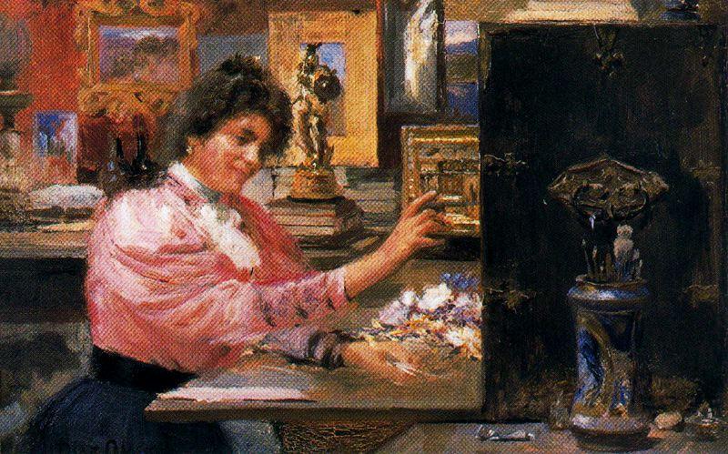 Artist's Studio. Maria Antonia Proietti — Ignacio Díaz Olano