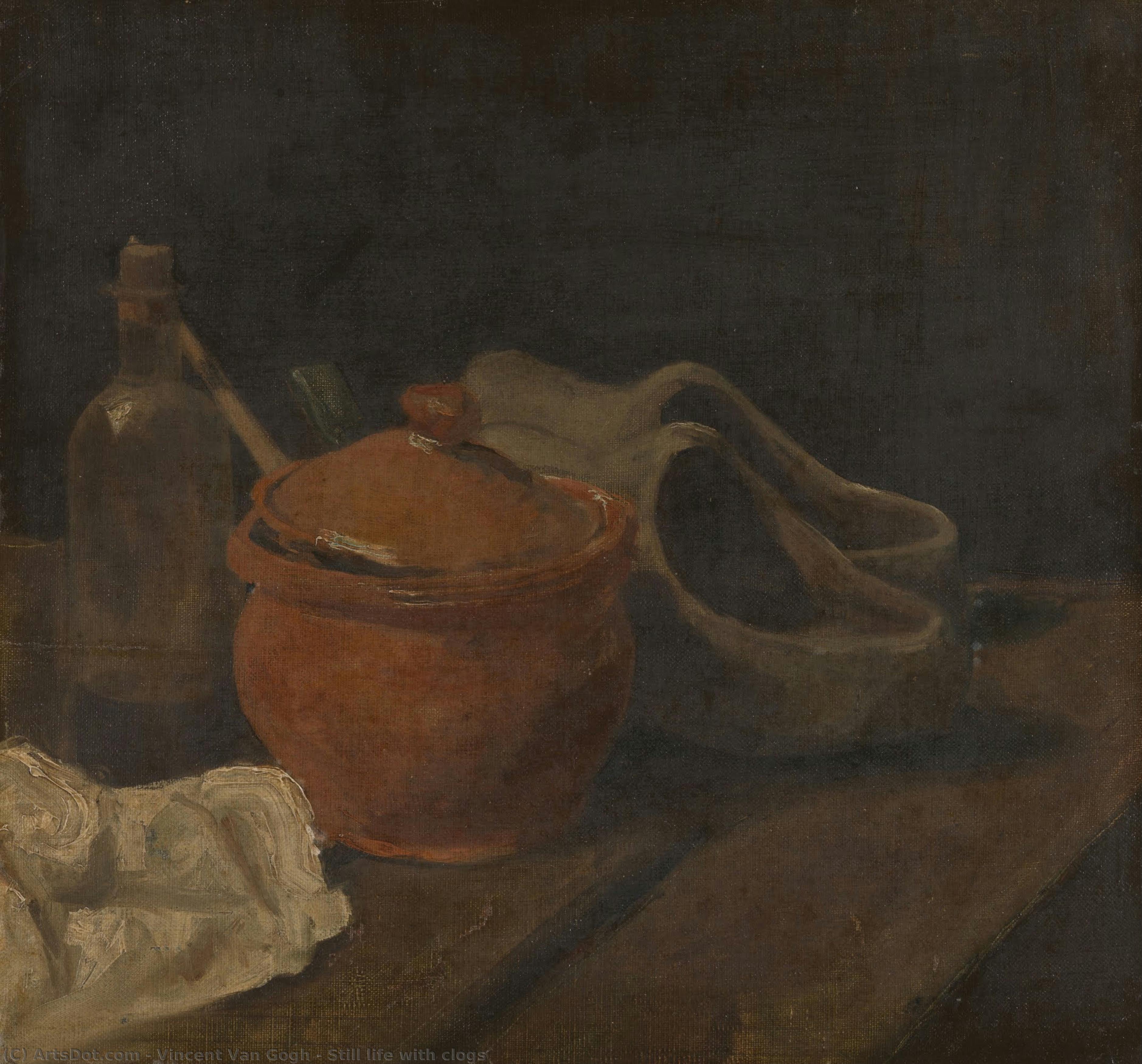 Still Life With Clogs — Vincent Willem Van Gogh