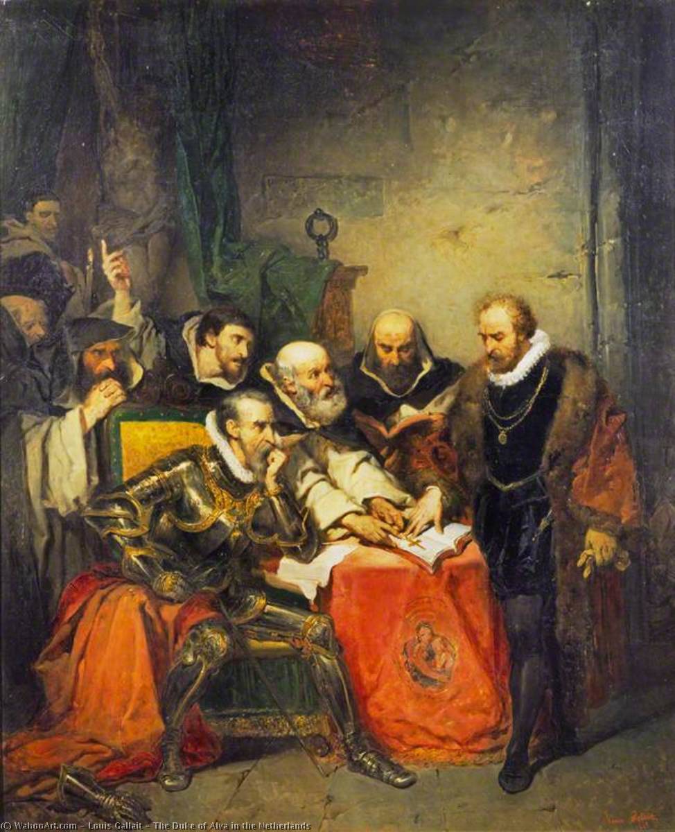 The Duke Of Alva In The Netherlands — Louis Gallait