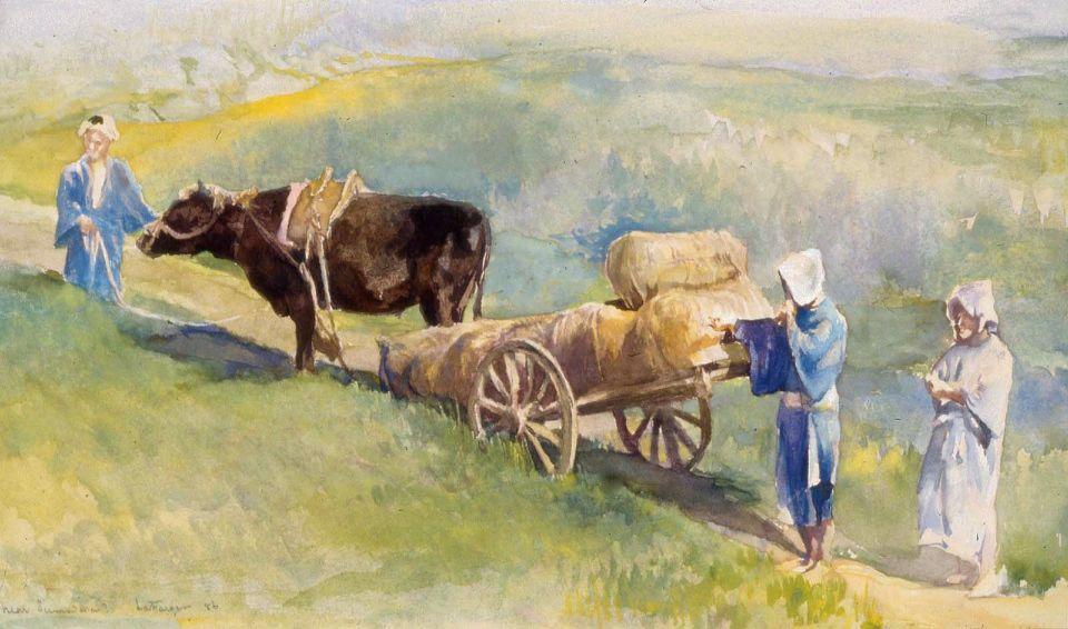 Japanese Peasants — John La Farge