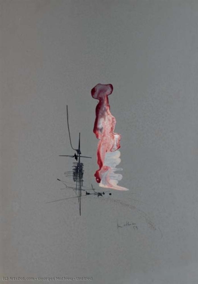 Untitled — Georges Mathieu
