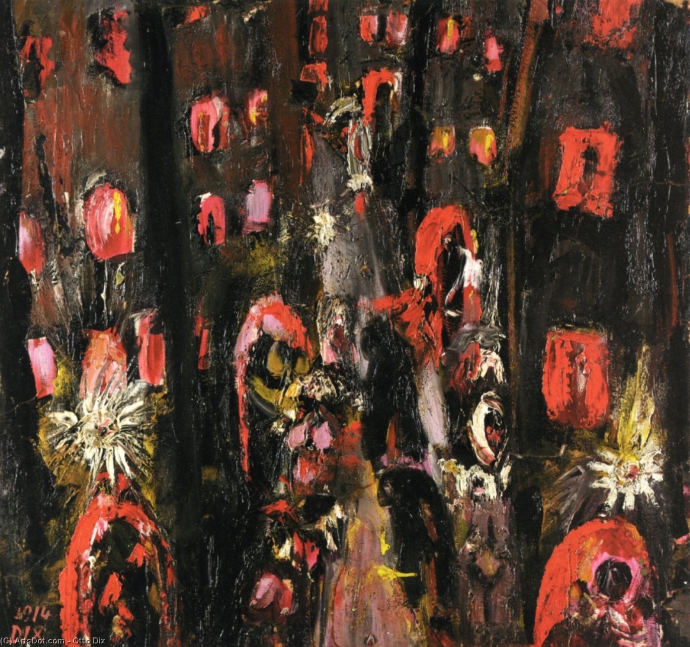 The Street Of Brothels — Otto Dix