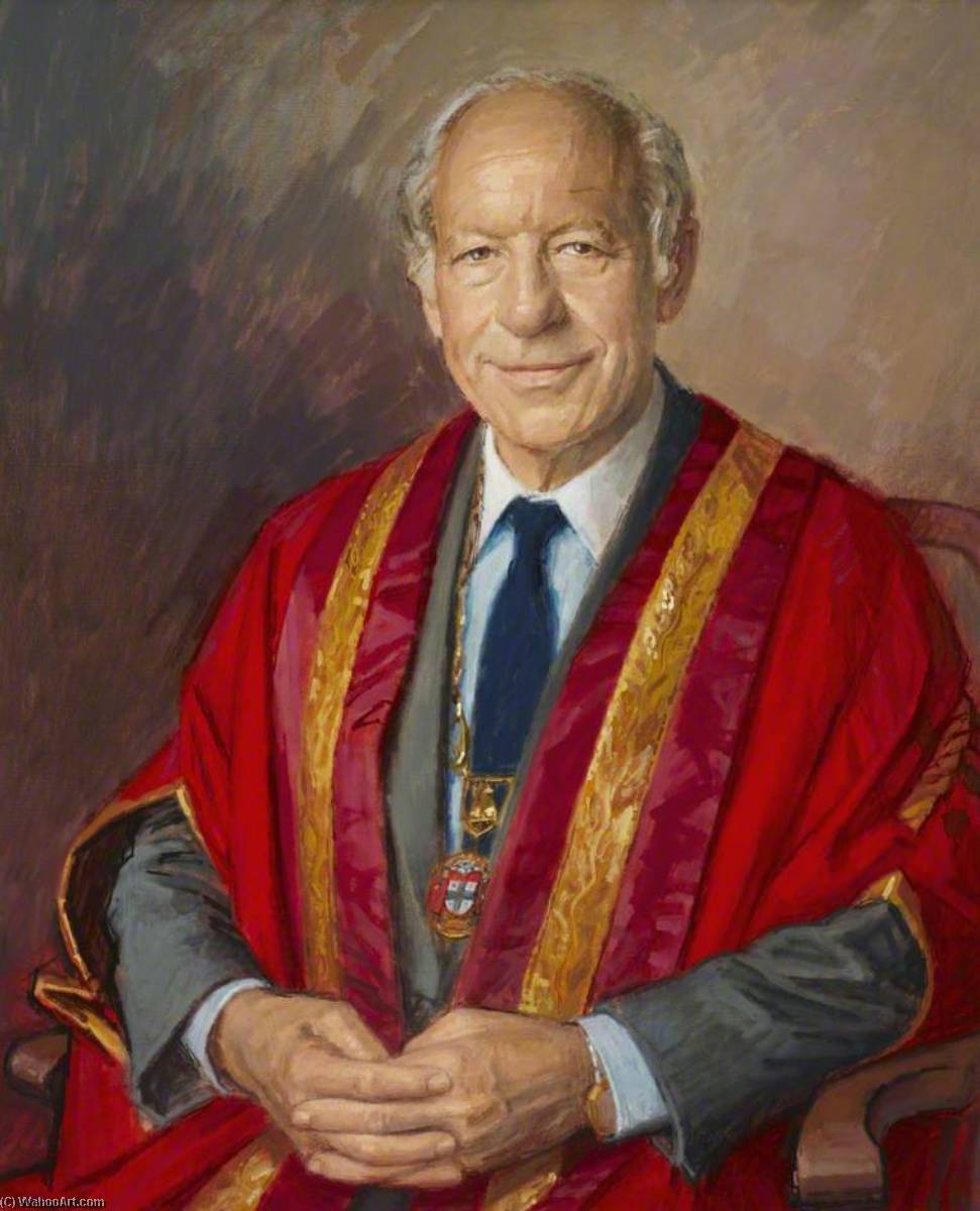 Professor Michael Rosen (b.1927), President Of The College Of Anaesthetists (1988–1991) — Michael Noakes