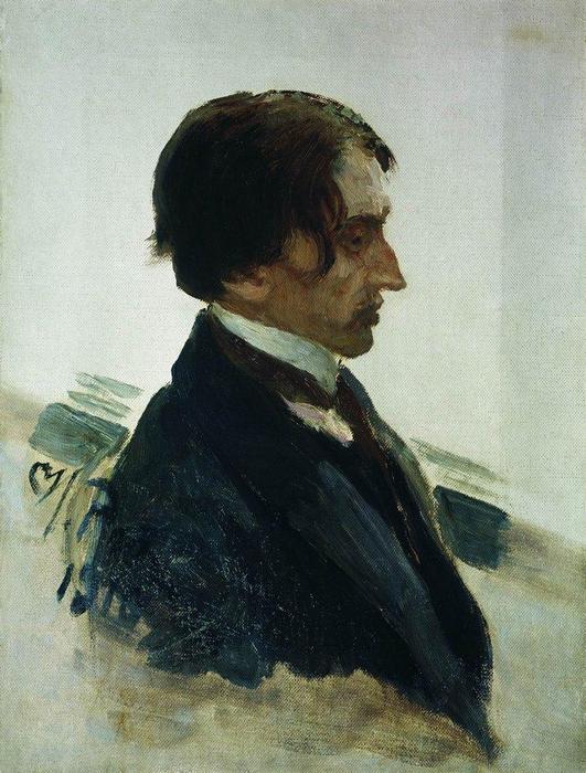 Portrait Of The Artist Isaak Brodskiy — Ilya Yefimovich Repin