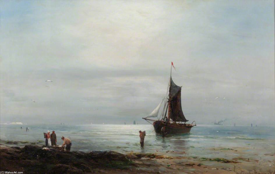 Coastal Scene — Gustave De Breanski
