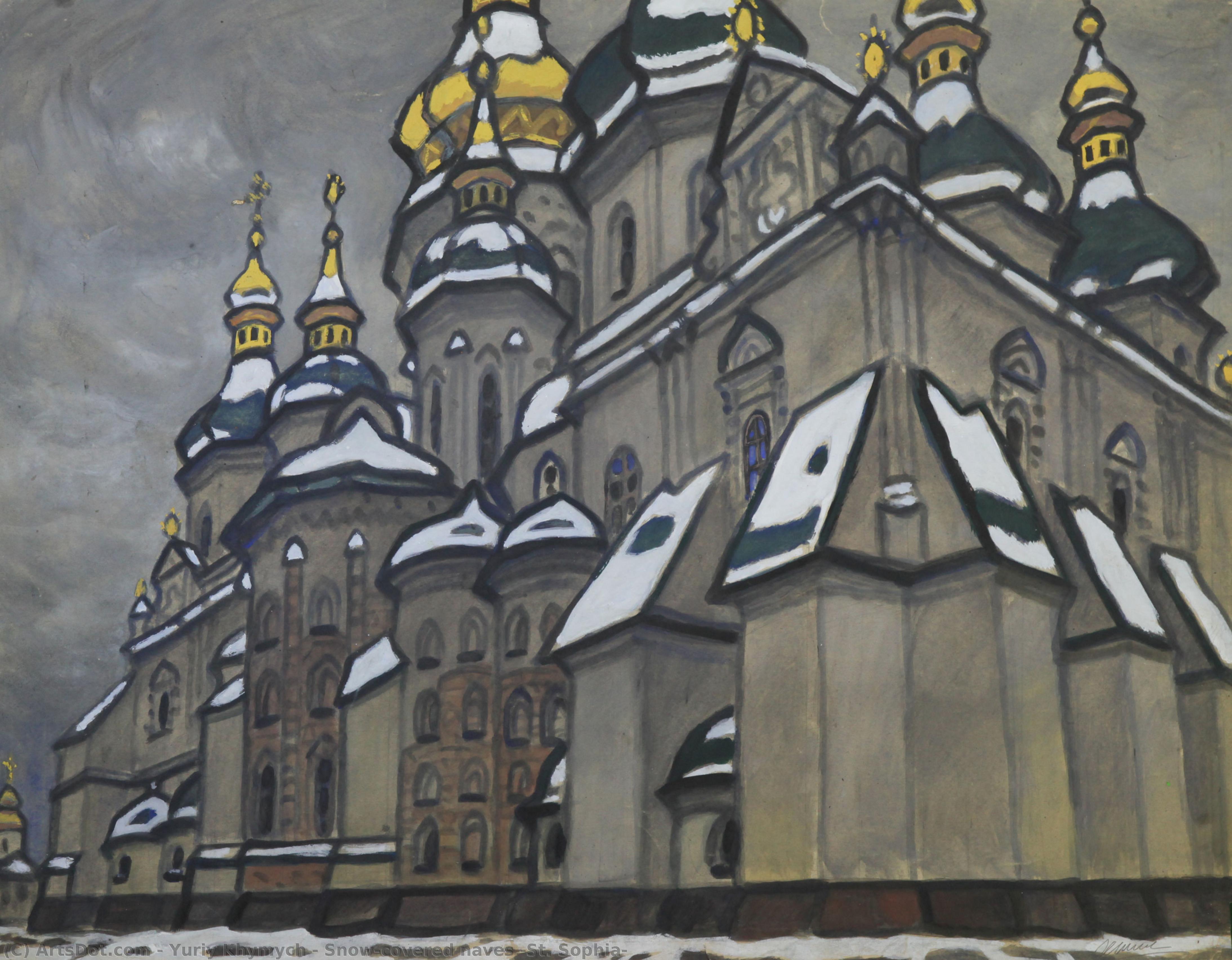 Snow-covered Naves (st. Sophia) — Yuri Ivanovych Khymych