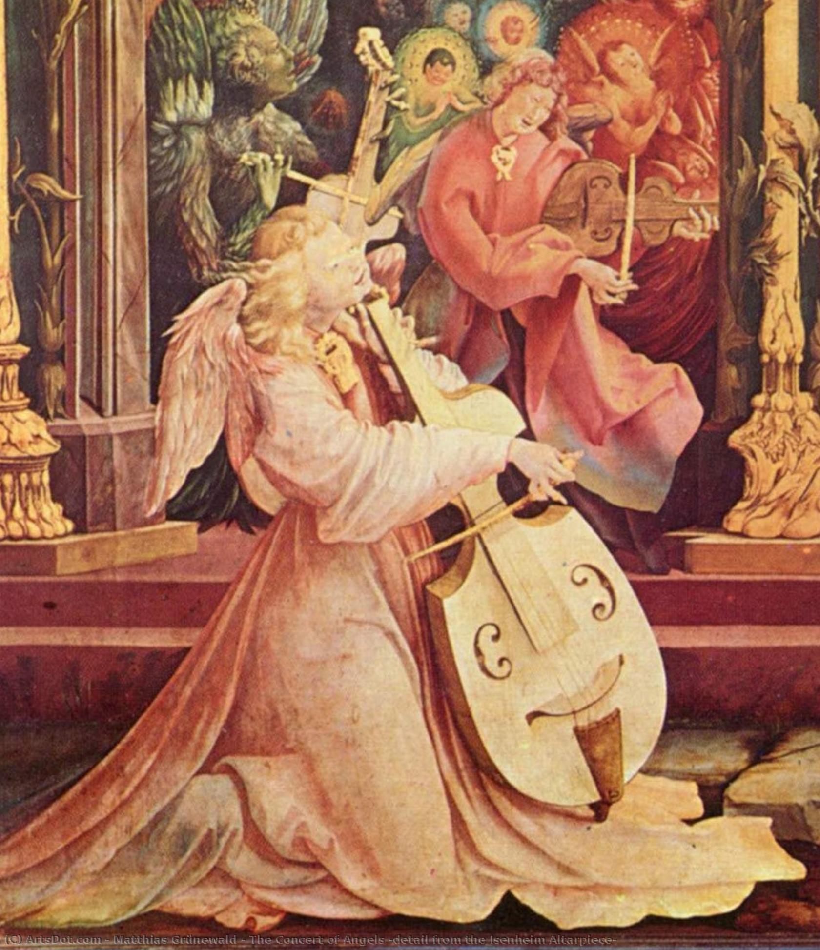 The Concert Of Angels (detail From The Isenheim Altarpiece) — マティアス・グリューネヴァルト