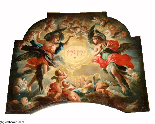 Adoration Of The Name Of God — Martino Altomonte