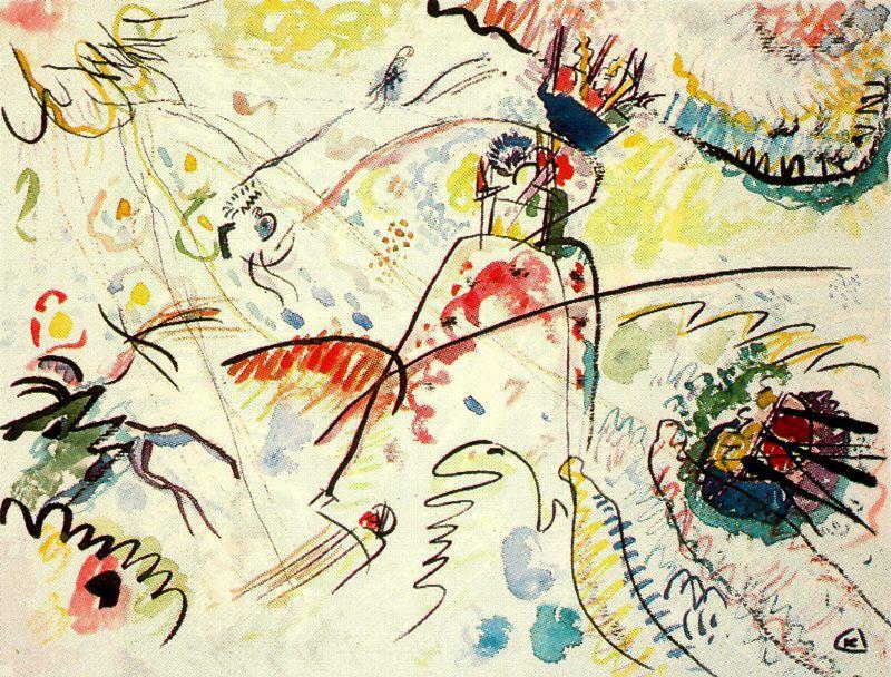 Estudio Para Pequeñas Alegrías — Wassily Wassilyevich Kandinsky