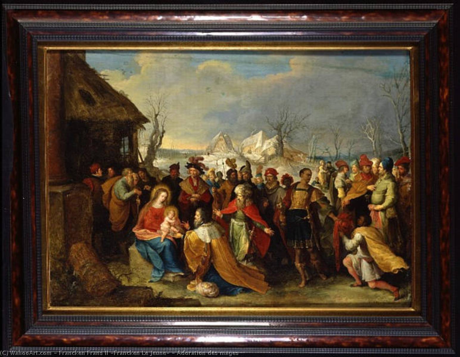 Adoration Des Mages — Francken Frans Ii (francken Le Jeune)