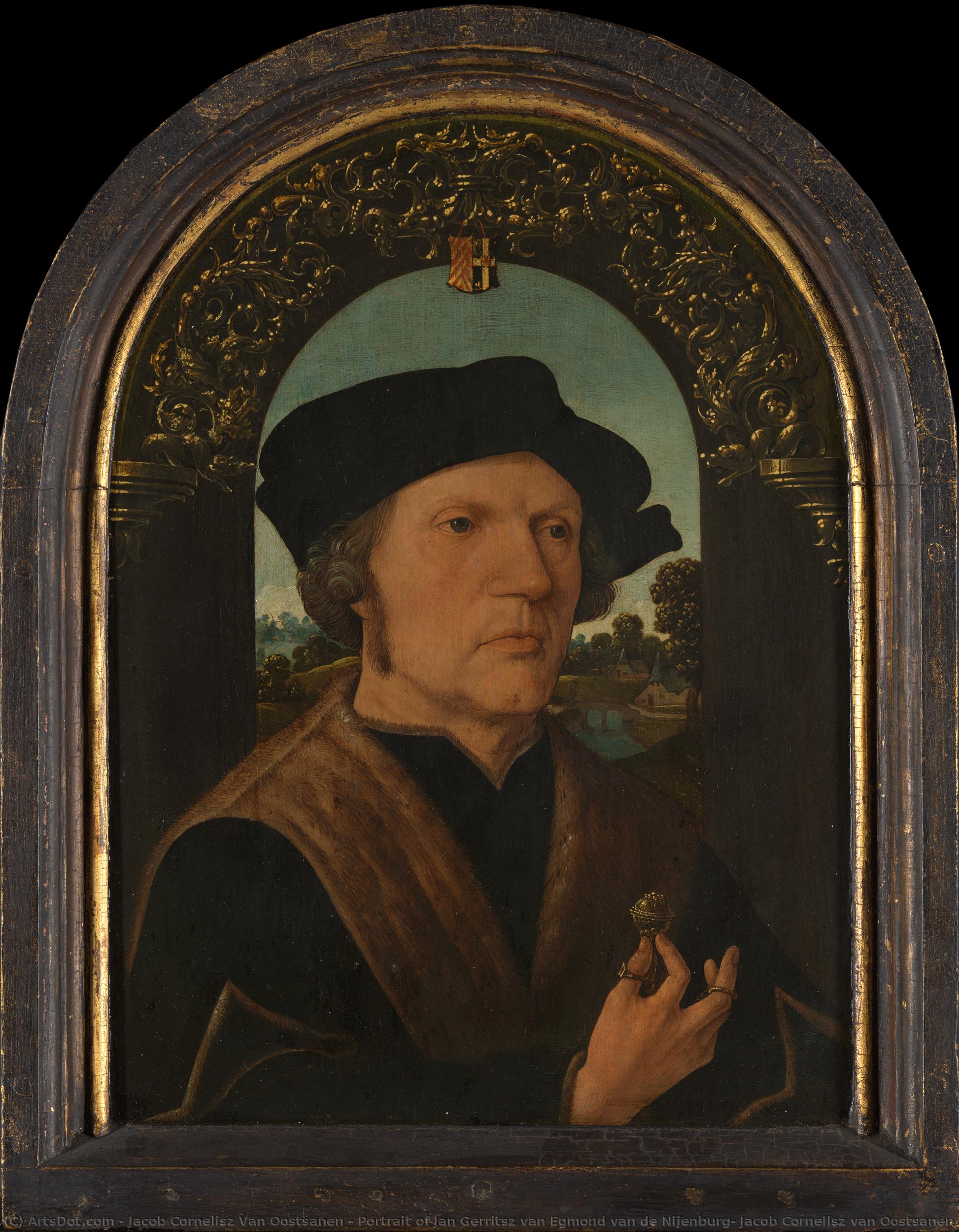 Portrait Of Jan Gerritsz Van Egmond Van De Nijenburg, Jacob Cornelisz Van Oostsanen (workshop Of), C. 1518 — Jacob Cornelisz Van Oostsanen