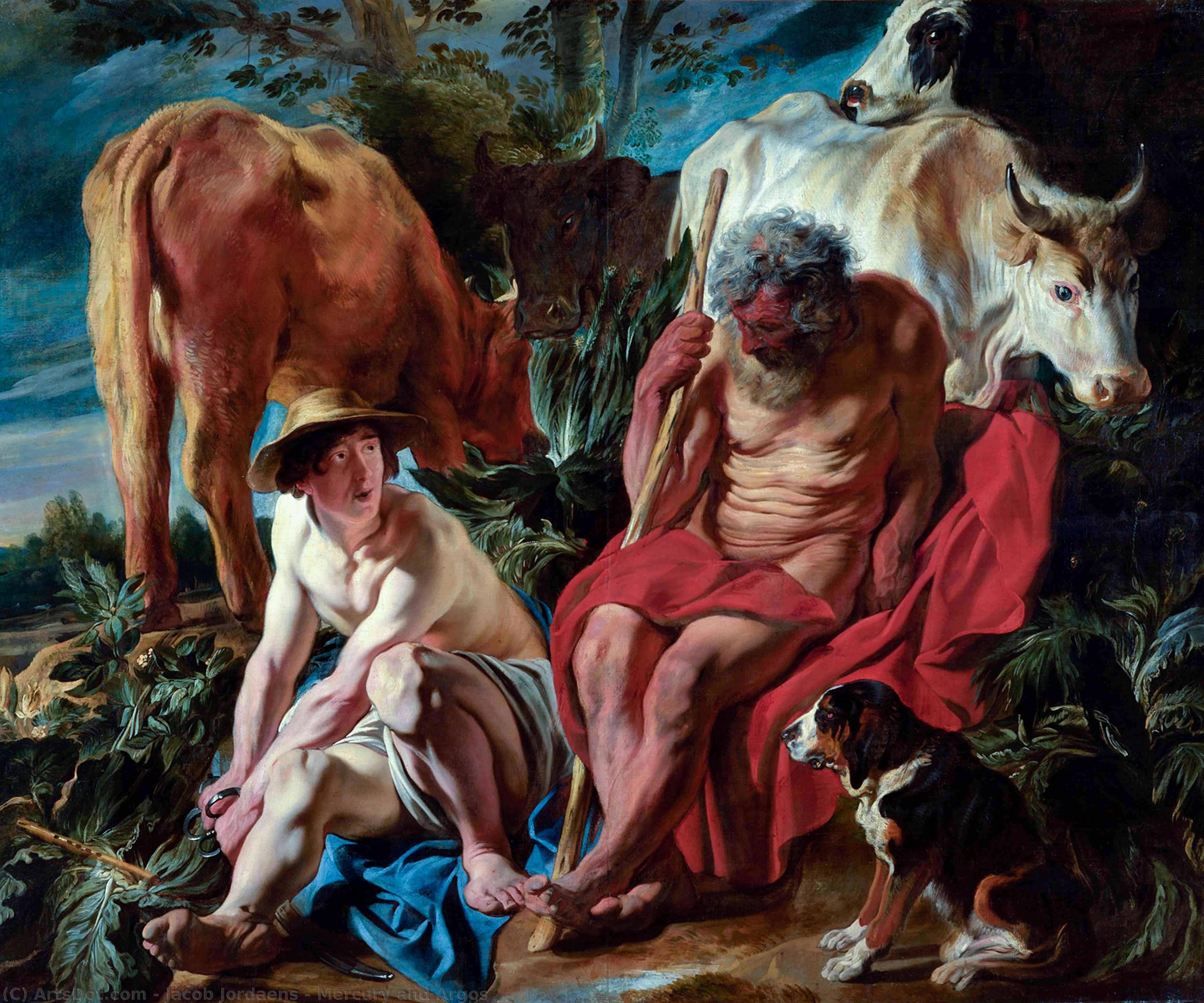 Mercury And Argos — Јакоб Јорданс