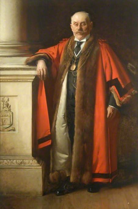 Alderman George Thomas Tuby (1857–1932), Mayor Of Doncaster (1921–1922) — Alfred Priest