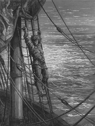 The Mariner Describes To His Listener — Paul Gustave Doré