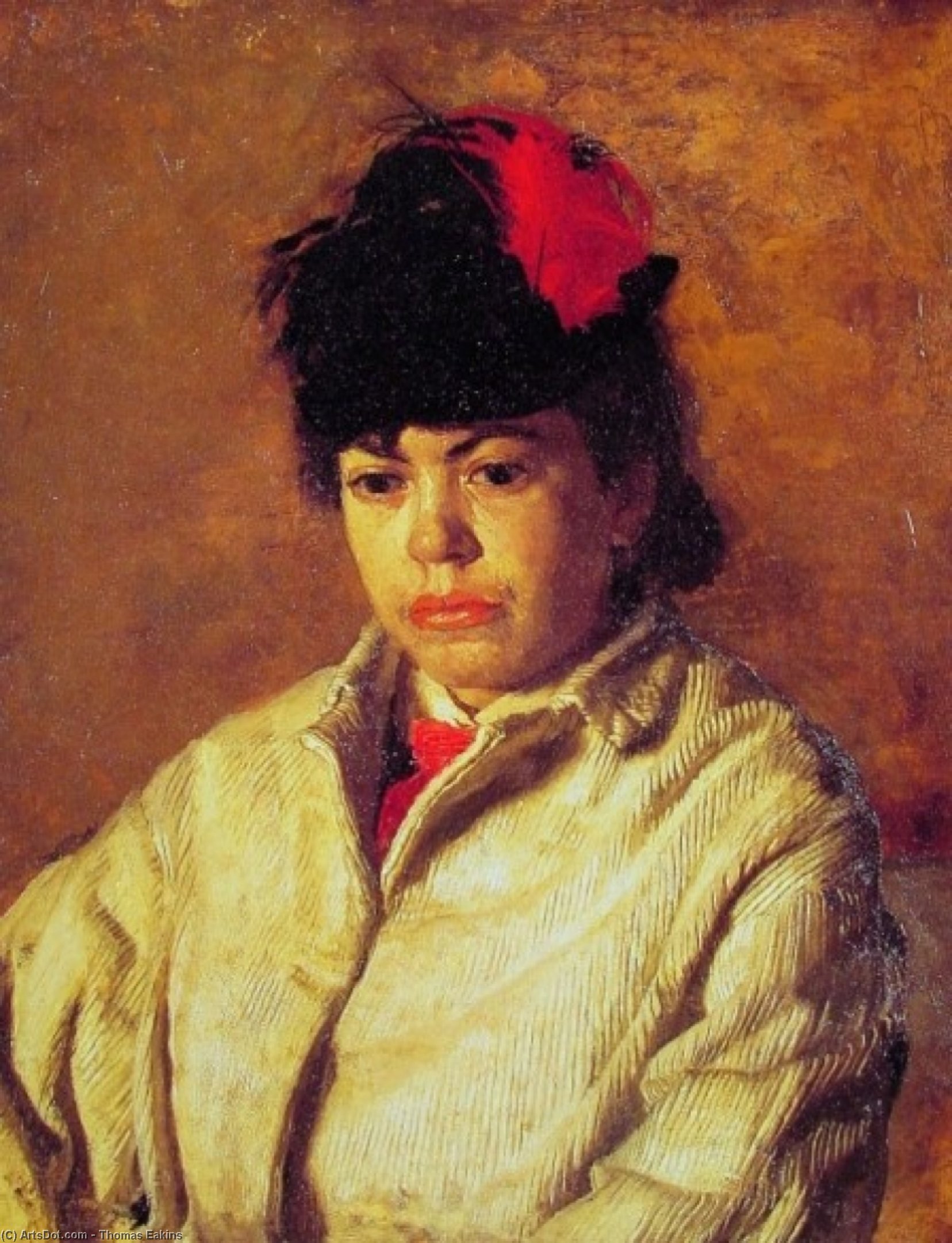 Margaret In Skating Costume — Томас Эйкинс
